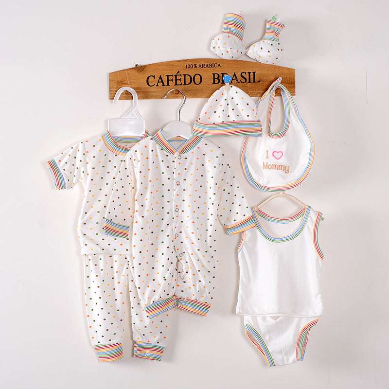 8-piece baby newborn cotton suit