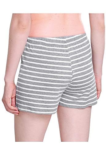 ROSYLINE Womens Shorts Sleep Lounge Shorts for Women Pj Sleep Bottoms with Pocket 2 Packs