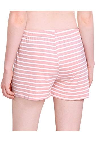 ROSYLINE Womens Shorts Sleep Lounge Shorts for Women Pj Sleep Bottoms with Pocket 2 Packs