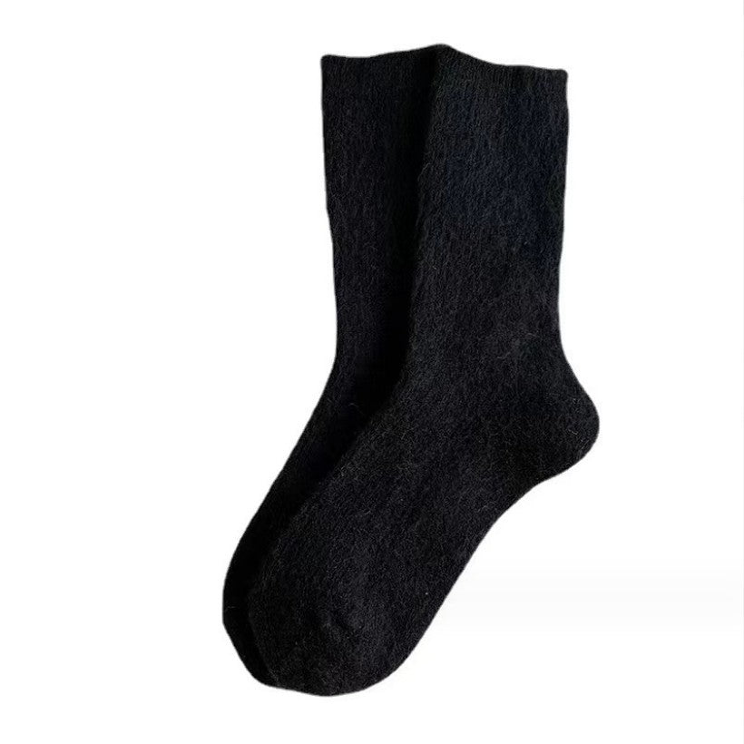 Chaussettes en laine épaisse et de taille moyenne - Boutique en ligne à rabais